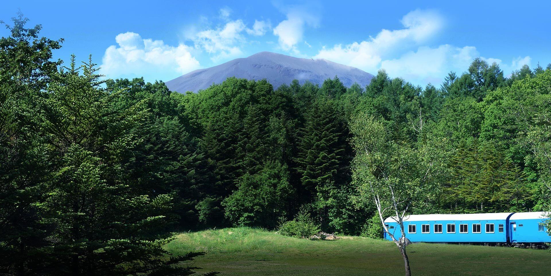 A resort on a highland in Kitakaruizawa with elevation of 1,200m
