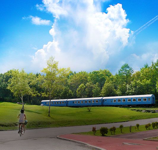 Cycling on a Highland